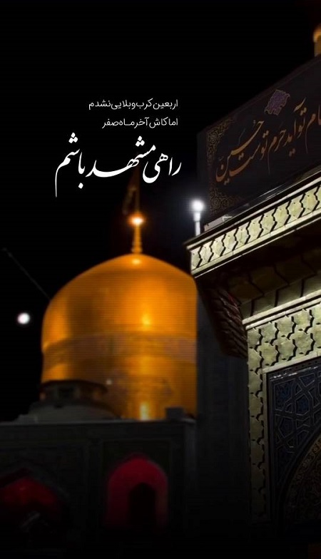 دلنوشته برای امام رضا , استوری دلتنگی امام رضا دلنوشته برای امام رضا , استوری دلتنگی امام رضا