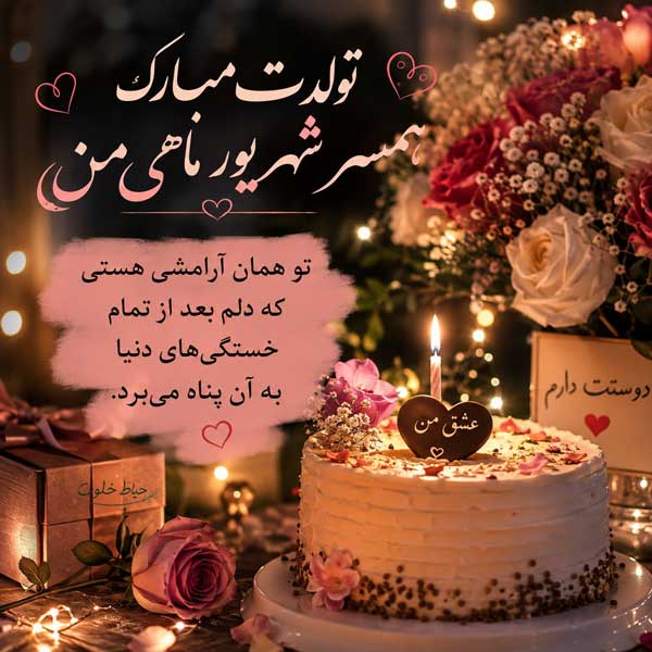 تولدت مبارک همسر شهریور ماهی من تولدت مبارک همسر شهریور ماهی من