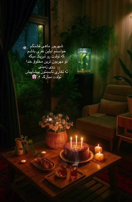 تولدت مبارک عشق شهریوری من تولدت مبارک عشق شهریوری من