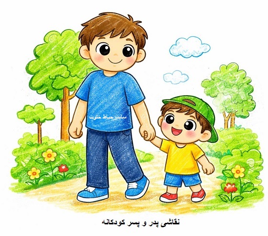 نقاشی برای روز پدر نقاشی برای روز پدر