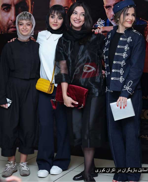 بازیگران زن در اکران سریال کوری بازیگران زن در اکران سریال کوری