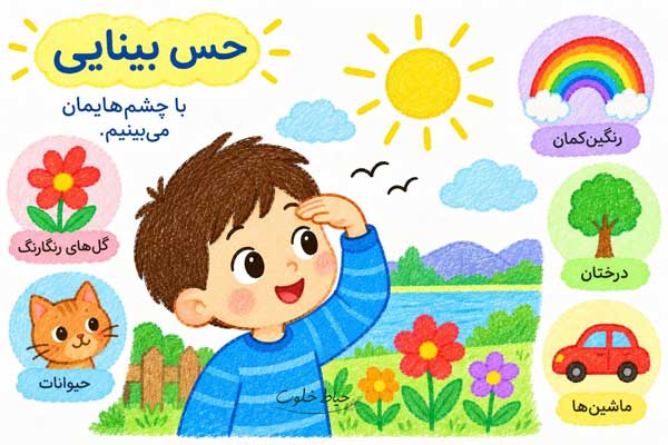 نقاشی درباره حس بینایی نقاشی درباره حس بینایی